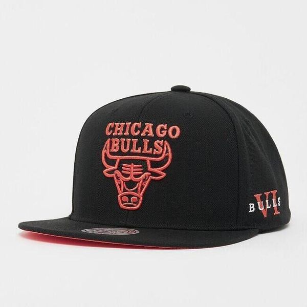 KšIltovka Mitchell & Ness Snapback Chicago Bulls Core Vi Snapback Nero - Uni-image
