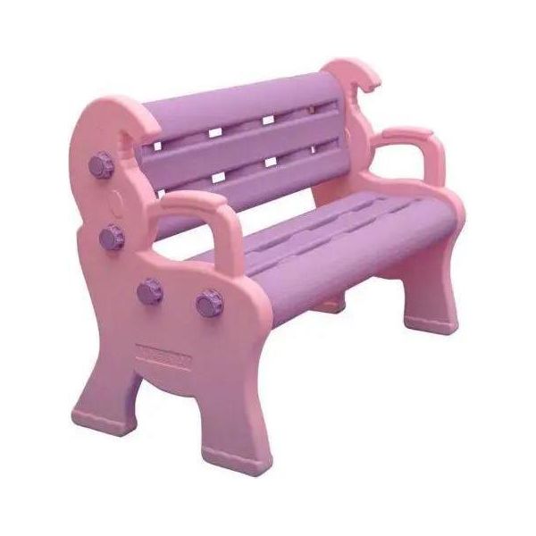 Scivolo In Plastica Rosa E Viola King | Scivolo Per Bambini In Plastica Rosa E Viola King-image