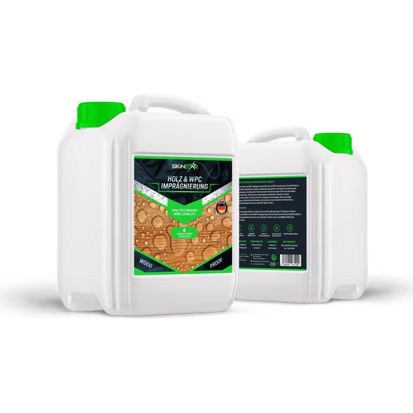 Skinstar Impregnante Per Legno E Wpc 2,5L Sigillante A Prova Di Pietra Resistente Alle Intemperie-image