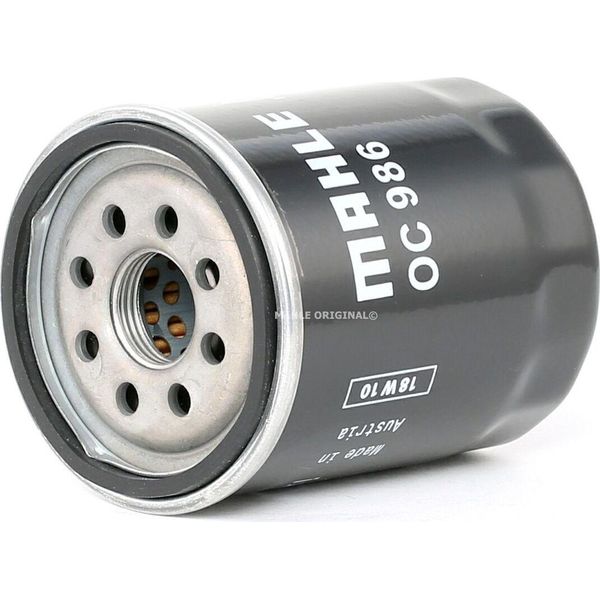 Mahle Oc 986 - Oe 46544820 ÖLfilter FüR Mito (955), Panda, Palio, Marea, Linea, Idea, Punto, Fiorino, Doblo, Bravo, Brava, 500L (351, 352), 500 (312), Tipo, Strada, Stilo, Siena, Seicento, Qubo, Ka (RU8), Combo Tour (X12), Combo (X12)-image