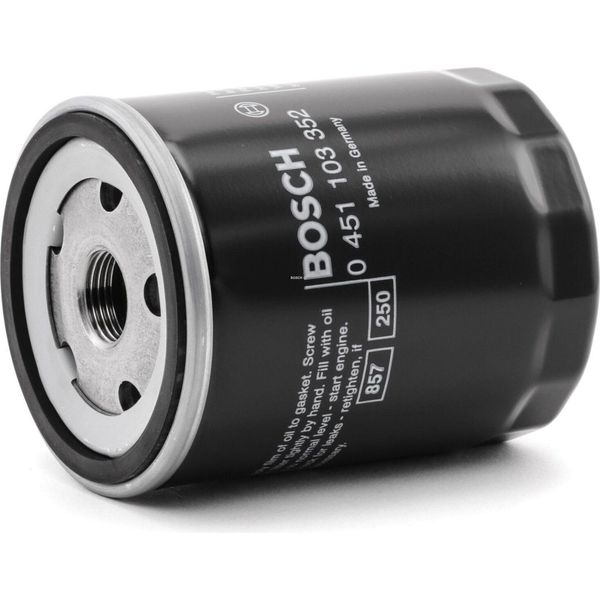 Bosch 0 451 103 352 - Oe 11644 06 03000 ÖLfilter FüR 145 (930), 146 (930), 155 (167), 164, Rz (162), Spider (115), Brava, Bravo, Ducato, Fiorino, Palio, Punto, Tipo-image