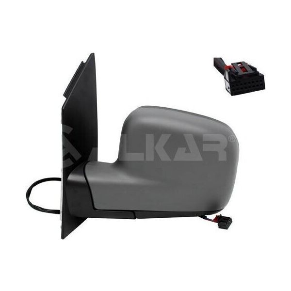 Alkar 9227154 - Oe 7H1857521N Specchio Esterno, Sinistro Per Caddy Iii (2C, 2K)-image