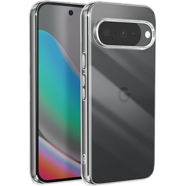 Avizar, Custodia Sottile Google Pixel 10 / 10 Pro In Silicone, Trasparente-image