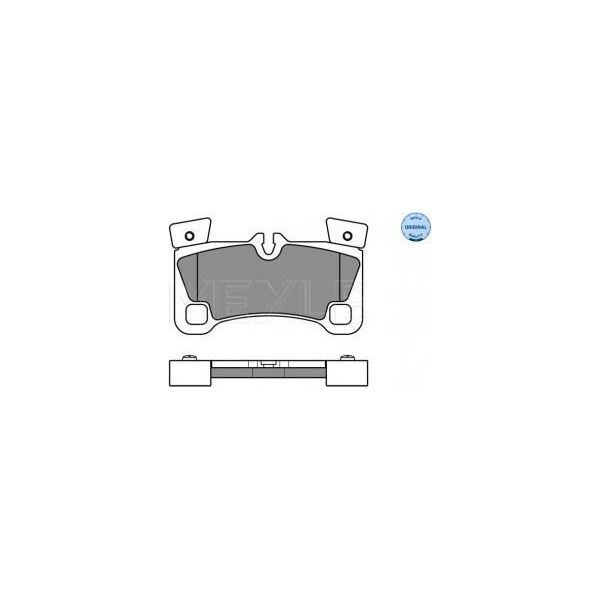 Meyle 025 242 9616 - Set Di Pastiglie Freno Oe 7L0 698 451 F Per Q7 4L, Cayenne 9PA, Touareg 7L-image