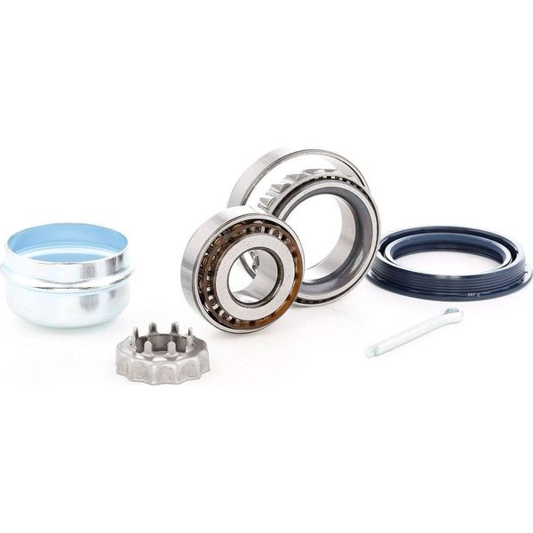 Skf Vkba 529 Kit Cuscinetti Ruota Oe 116002140800 Compatibile Con Caddy, Corrado, Felicia, Favorit, Toledo, Ibiza, Cordoba, Arosa, Golf Iii, Golf Iv, Kaefer, Passat 35I, Polo 6N, Polo 6V, Vento-image