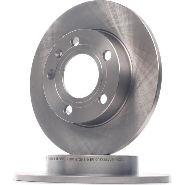 Ridex 82B0038 - Oe 895 615 601 A Disco Freno Per A4 (8E), A4 (8H), Exeo (3R)-image