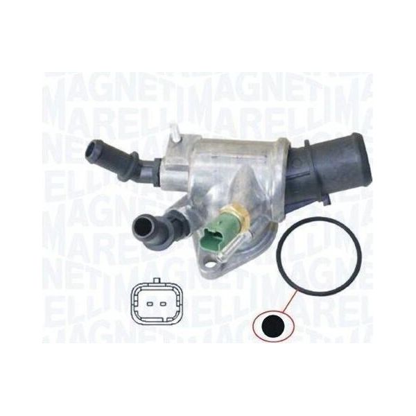 Magneti Marelli 352317100440 - Termostato Acqua Di Raffreddamento Oe 93179136 Per 159 (939), Sedici, Punto, Croma, Zafira B, Vectra C (Z02), Signum (Z03), Astra H-image
