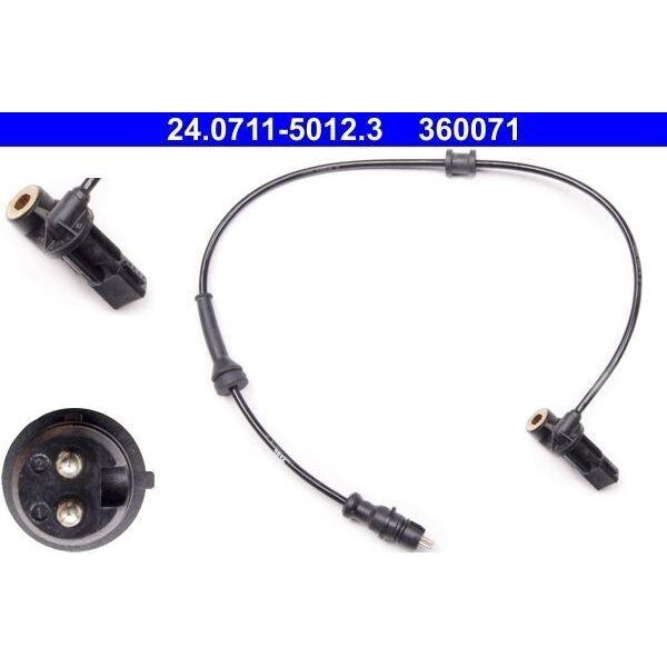 Ate 24.0711-5012.3 - Oe 77 00 416 065 Sensore Abs Per Laguna I-image