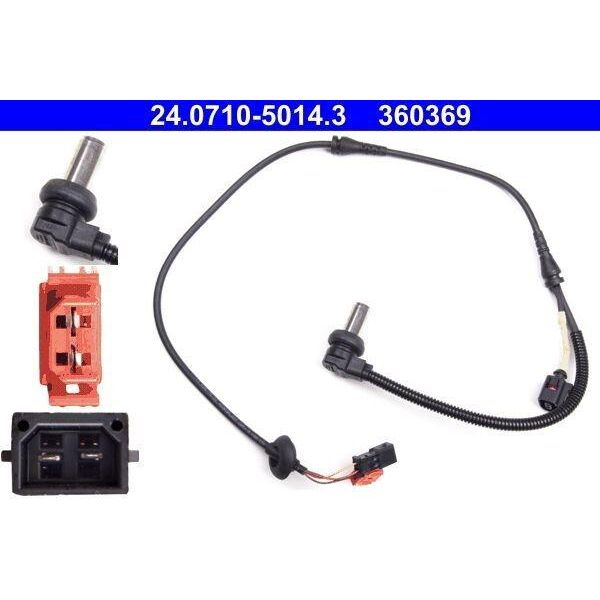Ate 24.0710-5014.3 - Sensore Abs Oe 8D0 927 803 D Per A4 (8D), Superb I (3U), Passat (3B)-image