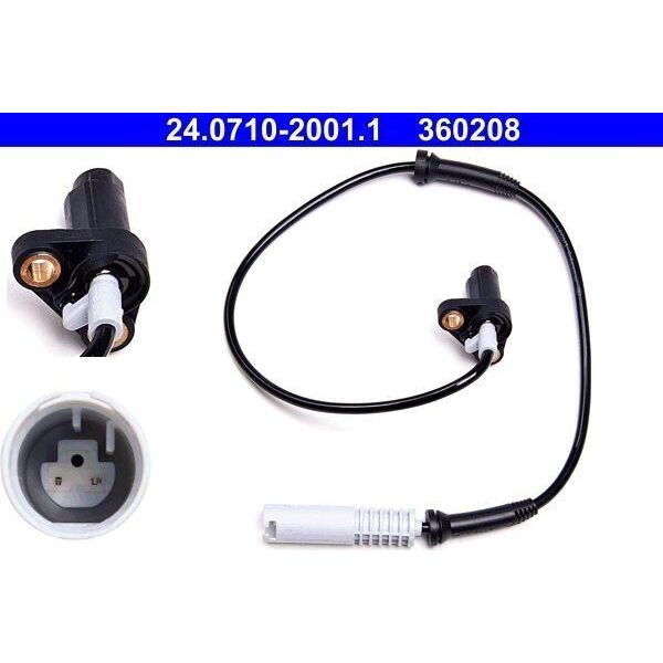 Ate 24.0710-2001.1 - Sensore Abs Oe 34 52 1 182 159 Per Serie 5 (E39)-image