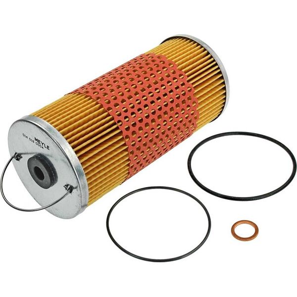 Meyle 014 018 0004 - Oe 1 184 94 25 Filtro Olio Per Classe E (W124), Classe E (W210), Classe E (S210), Classe S (W140), Classe S (C140), Sl (R129)-image