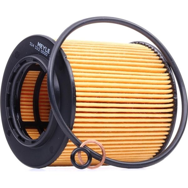 Meyle 314 322 0000 - Oe 11 42 7 566 327 Filtro Olio Per Serie 3 (E92), Serie 3 Gt (F34), Serie 3 (E91), Serie 3 (E93), Serie 3 (F30), Serie 3 (E90), Serie 2 (F22, F87), Serie 2 (F23), Serie 1 (E82), Serie 1 (E88), Serie 1 (F21), Serie 1 (F20), Serie 1 (E87), Serie 1 (E81), Serie 3 (F31), Serie 4 (F33), Serie 4 (F32, F82), Serie 4 (F36), Serie 5 (E60), Serie 5 (F10), Serie 5 Gt (F07), Serie 5 (E61)-image