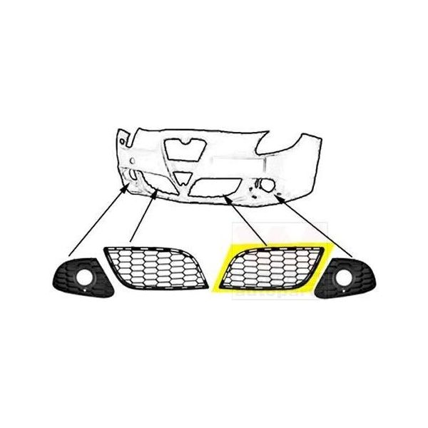 Van Wezel 0113595 - Oe 156090415 Griglia Di Ventilazione, Sinistra Per Giulietta (940)-image