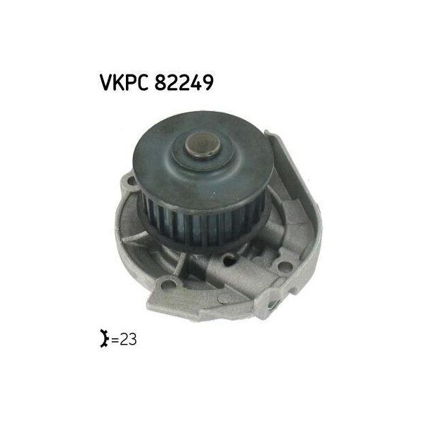 Skf Vkpc 82249 - Oe 46422512 Pompa Dell'acqua Per Brava, Bravo, Marea, Punto-image