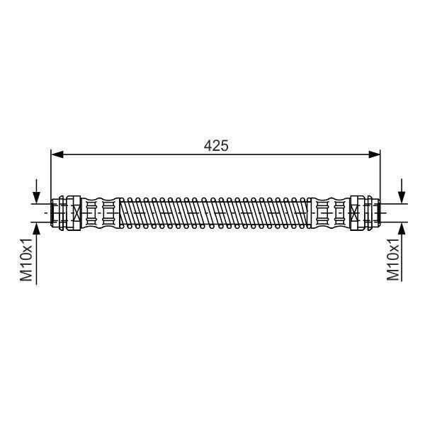 Bosch 1 987 476 330 - Telaio Di Protezione Oe 7P0 611 776 Per Q7 (4L), Cayenne (92A), Cayenne (9PA), Touareg (7L), Touareg (7P)-image