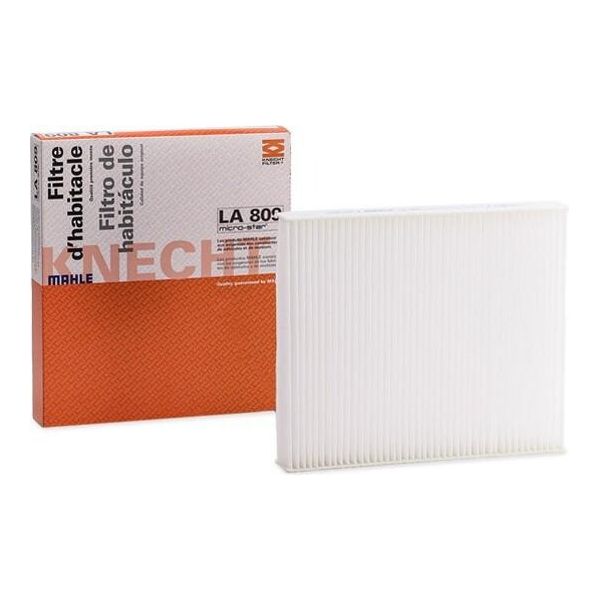 Mahle La 809 - Filtro Aria Abitacolo Oe 6R0820367 Per A1 (8X), Ibiza (6J, 6P), Toledo Iv (KG3), Fabia Ii (54), Fabia Iii (Nj), Rapid (Nh), Roomster (5J), Polo (6C, 6R)-image