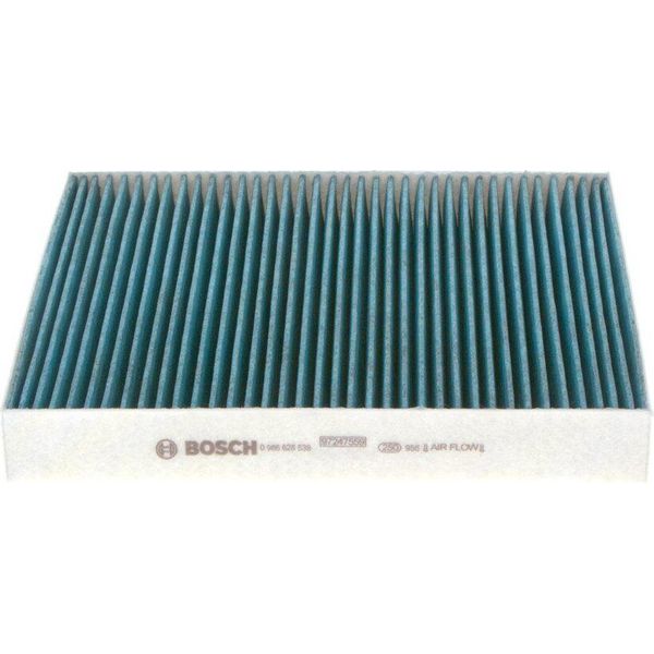 Bosch 0 986 628 539 - Oe 6R0 819 653 Filtro Aria Per A1 (8X), Ibiza (6J, 6P), Toledo Iv (KG3), Fabia Ii (54), Fabia Iii (Nj), Rapid (Nh), Roomster (5J), Polo (9N), Polo (6C, 6R)-image