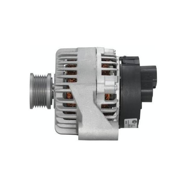 Hella 8EL 011 712-851 - Oe 51793678 Lichtmaschine Per 159 (939), Brera (939), Giulietta (940), Mito (955), Spider (939), Bravo, Doblo, Ducato, Punto, Linea, Tipo, Combo (X12), Combo Tour (X12)-image