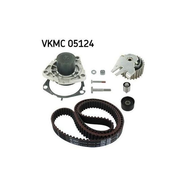 Skf Vkmc 05124 - Oe 46345839 Wasserpumpe + Zahnriemensatz FüR Zafira Tourer C, Insignia A (G09), Cascada (W13), Astra J-image