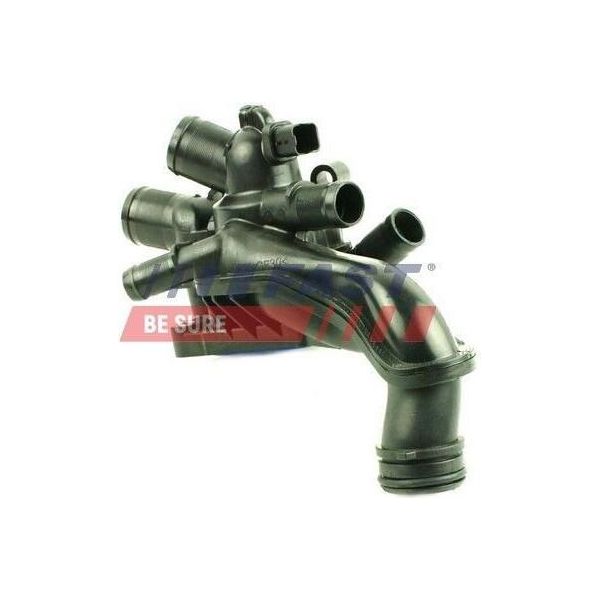 Fast FT58015 - Oe 11518613803 ThermostatgehäUse FüR C4 (La), C4 G-Picasso I (Ua), C4 I (Lc), C4 Picasso I (Ud), DS3, 207 (Wa, Wc), 207 Cc (Wd), 207 Sw (Wk), 3008 (0U), 308 Cc (4B), 308 I, 308 Sw I, 5008 I, Rcz-image