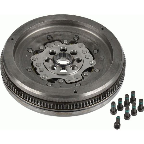 Sachs 2295 000 513 Volano Oe 06J105266AE Compatibile Con Sharan, Scirocco, Passat Cc, Passat 3B, Passat Alltrack, Jetta, Golf Vi, Eos, Cc, Beetle, Yeti, Superb, Octavia, Leon, Altea Xl, Alhambra, A3 8P-image