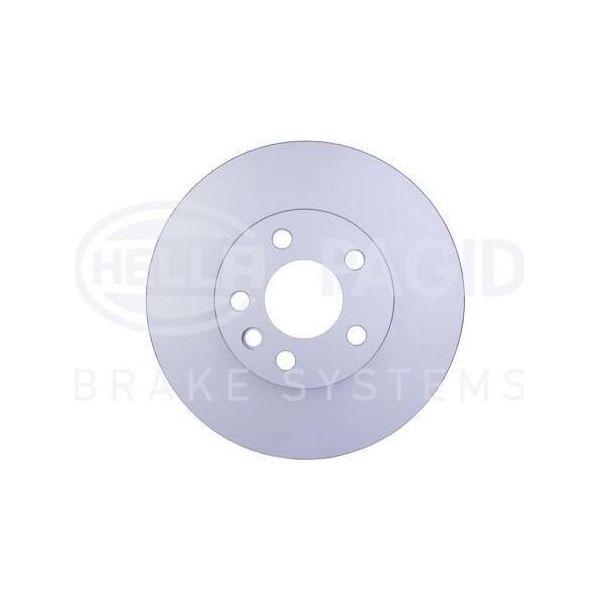 Hella 8DD 355 108-081 - Oe 7D0615301 Disco Freno Per Galaxy (Wgr), Alhambra (7V), T4, Sharan (7M)-image