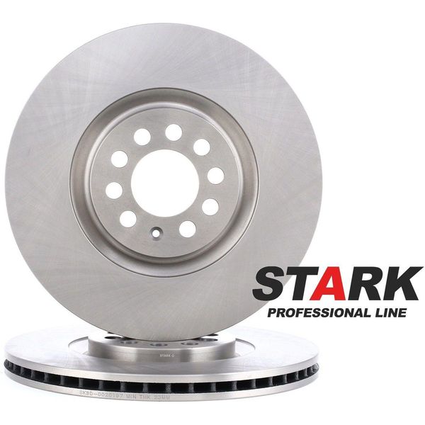 Stark SKBD-0020197 - Oe 8L0615301 Disco Freno, Asse Anteriore Per A1 (8X), A3 (8L), Tt (8N), Ibiza (6L), Ibiza (6J, 6P), Leon (1M1), Toledo Ii (1M2), Octavia I (1U), Bora (9M), Bora (1J), Golf Iv (1J), New Beetle, Polo (9N), Polo (6C, 6R)-image