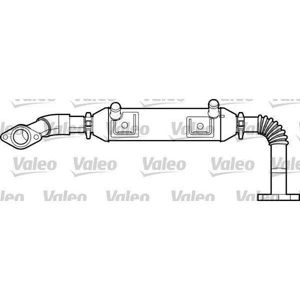 Valeo 817750 - Radiatore Egr Oe 73500545 + Valvola Egr Per 147 (937), 156 (932), Gt (937), Bravo, Stilo-image