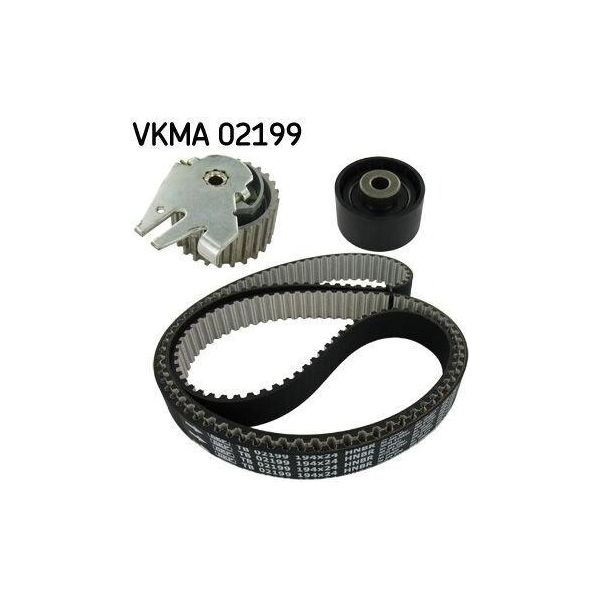 Skf Vkma 02199 - Oe 46350908 Zahnriemensatz FüR Giulietta (940), Mito (955), 500L (351, 352), 500X (334), Bravo, Doblo, Punto, Idea, Linea, Tipo, Renegade, Combo (X12), Combo Tour (X12)-image