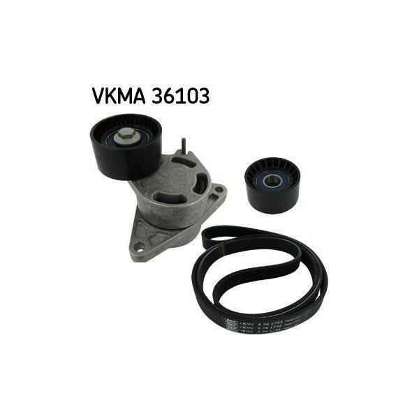 Skf Vkma 36103 - Oe 60815805 Keilrippenriemensensatz FüR Vivaro A (E7), Vivaro (F7), Vivaro (J7), Movano (X70), Trafic Ii (El), Trafic Ii (Fl), Trafic Ii (Jl)-image