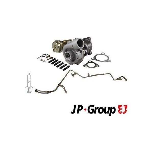 Jp Group 1117801910 - Turbocompressore Oe 058145703N Per A4 (8E), Passat (3B), Superb I (3U), A4 (8H), Exeo (3R), A4 (8D), A6 (4B)-image