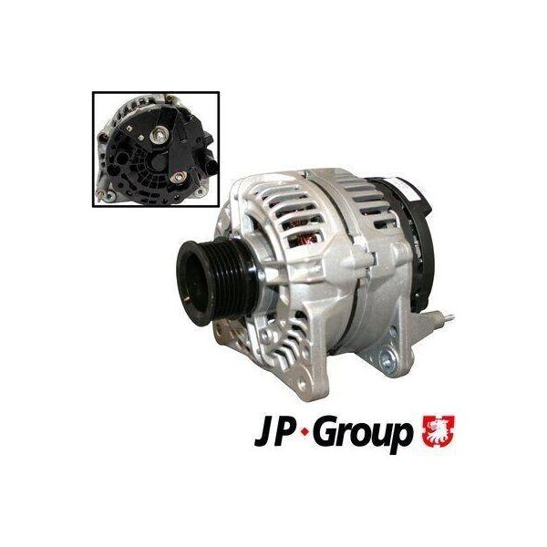 Jp Group 1190100800 - Alternatore Oe 030903023M Per Bora (1J), Golf Iv (1J), A2 (8Z), Leon (1M1), Toledo Ii (1M2), Fabia I (6Y), Octavia I (1U)-image