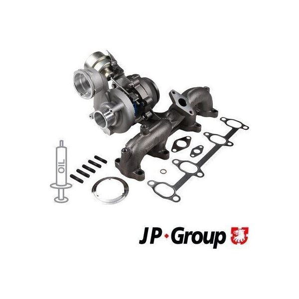 Jp Group 1117402300 - Oe 038253056JX Turbolader FüR Superb Ii (3T), Touran (1T), A3 (8P), Golf V (1K), Caddy Iii (2C, 2K), Altea (5P), Octavia Ii (1Z), Toledo Iii (5P2), Golf Plus (5M), Passat (3C), Jetta Iii (1K2), Leon (1P1). Toledo Iii (5P2), Golf Plus (5M), Passat (3C), Jetta Iii (1K2), Leon (1P1)-image