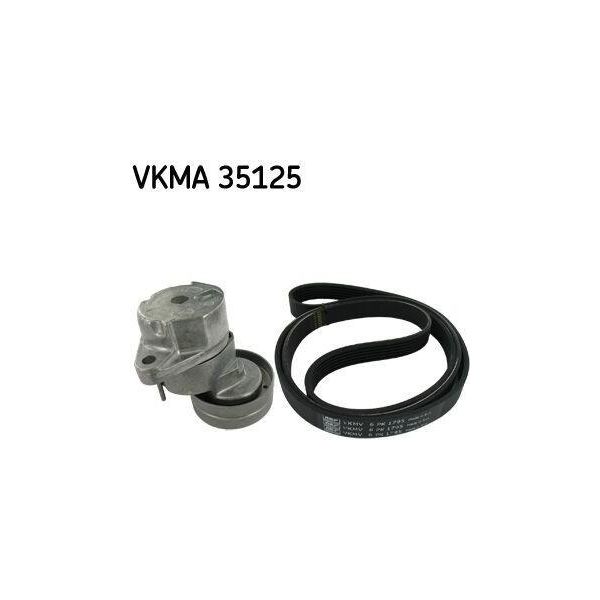 Skf Vkma 35125 - Oe 24412292 Kit Di Ricambio Per Vectra B (J96), Tigra (S93), Combo (71)-image