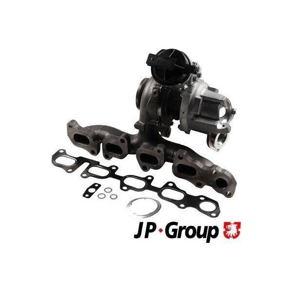 Jp Group 1117408600 - Turbocompressore Oe 04L253010TX Per A3 (8V), Golf Sportsvan (AM1, AN1), Leon (5F), Passat (3G), Q3 (8U), Golf (BA5, BV5), Superb Iii (3V), Touran (5T), Sharan (7N), Alhambra (710, 711), Tiguan (Ad, Ax), Golf Vii, Octavia Iii (5E)-image