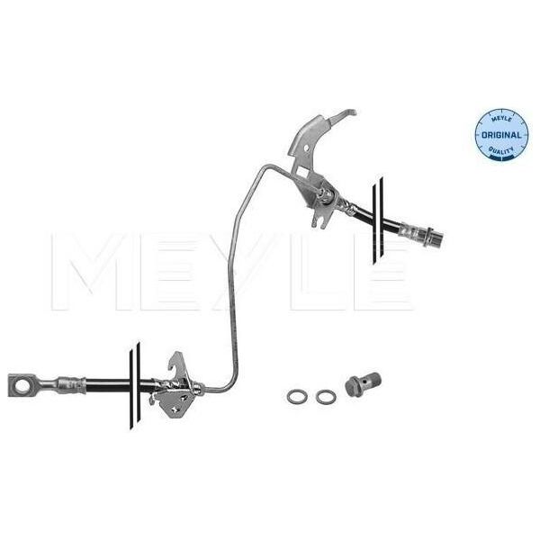 Meyle 614 525 0010 - Oe 13116136 Tubo Freno, Asse Posteriore Sinistro Per Passat (35I), Zafira B, Astra H, Astra G-image