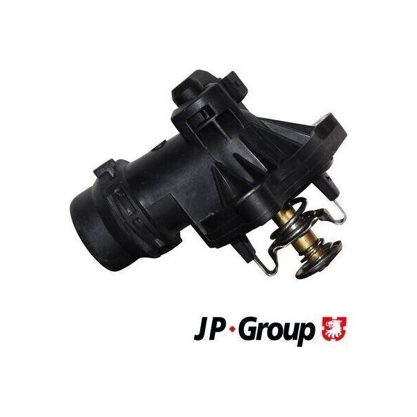 Jp Group 1414601710 - Termostato Acqua Di Raffreddamento Oe 11517500597 Per Serie 3 (E91), Serie 3 (E46), Serie 3 (E90), Z4 (E85), X3 (E83), Serie 1 (E81), Serie 1 (E82), X1 (E84), Serie 1 (E88), Serie 3 (E92), Serie 1 (E87)-image