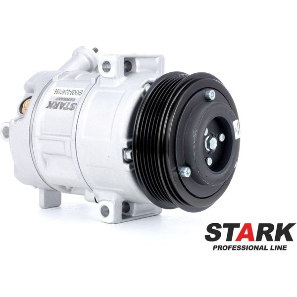 Stark SKKM-0340186 - Compressore Aria Condizionata Oe 55702161 Per Mito (955), Doblo, Fiorino, Punto, Linea, Qubo, Agila B, Corsa D (S07)-image
