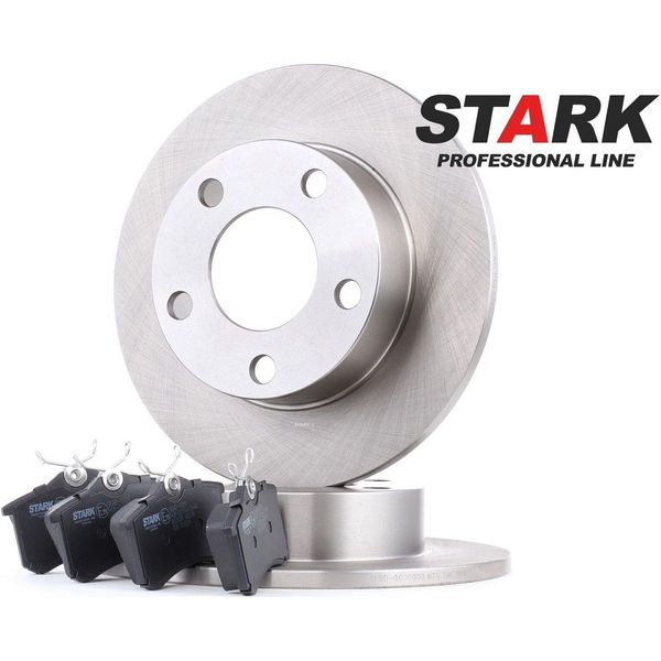 Stark SKBK-1090051 - Dischi E Pastiglie Freno Oe 1E0698451 Per A4 (8D), A4 (8E), Passat (3B)-image