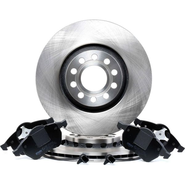 Stark SKBK-1090069 - Oe 4B0615116 Dischi E Pastiglie Freno Per A4 (8D), A4 (8E), A4 (8H), A6 (4B), Exeo (3R), Superb I (3U), Passat (3B)-image