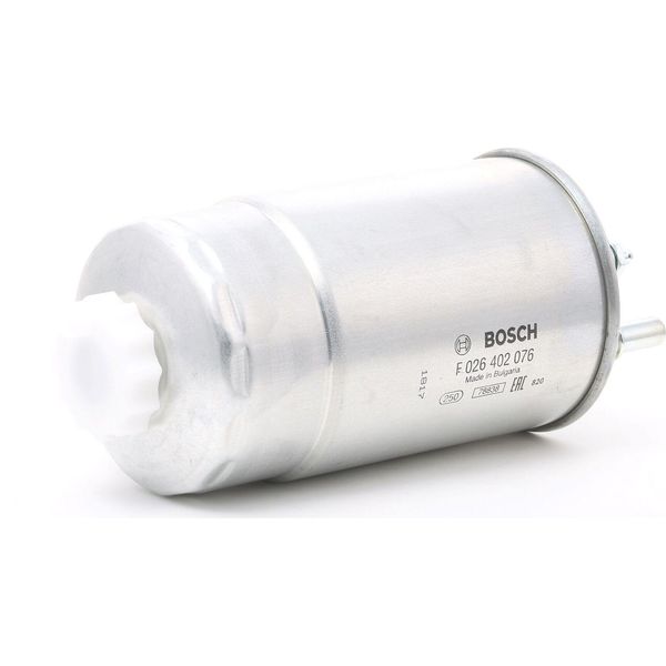 Bosch F 026 402 076 Kraftstofffilter Oe 71773197 Kompatibel Mit Boxer, Bipper, Combo, Ypsilon, Musa, Delta, Ka, Strada, Stilo, Qubo, Punto, Panda, Linea, Idea, Grande Punto, Fiorino, Ducato, Doblo, Croma, Bravo, 500C, 500, Nemo, Jumper, Spider, Mito, Giulietta, Brera, Alf. 159-image