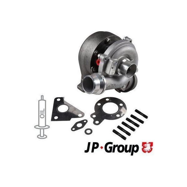 Jp Group 4317400400 - Turbocompressore Oe 7711368163 Per Megane Ii, Clio Ii, Grand Scenic Ii (Jm)-image