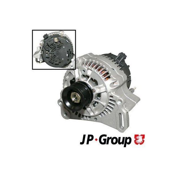 Jp Group 1190100500 - Alternatore Oe 95VW10300LA Per Golf Cabriolet (1E), Passat (35I), Golf Iii (1H), Polo (6N), Cordoba (6K), Polo (6V), Caddy Ii (9K), T4, Vento (1H), Ibiza (6K), Toledo I (1L2), Sharan (7M), Corrado (53I), Inca (6K), Alhambra (7V), Passat (3B), Arosa (6H)-image