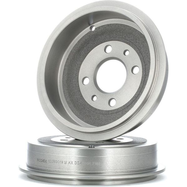 Ridex 123B0019 - Tamburo Freno Oe 51822458 Per 145 (930), 146 (930), Brava, Bravo, Fiorino, Idea, Marea, Panda, Punto, Qubo-image
