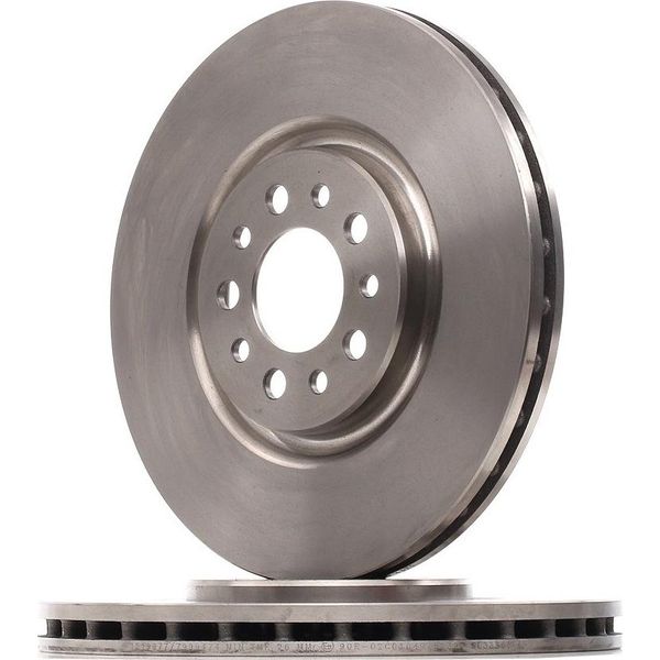 Ridex 82B0266 - Oe 51 731 346 Disco Freno, Asse Anteriore Per 159 (939), Brera (939), Giulietta (940), Spider (939), Cherokee (Kl)-image