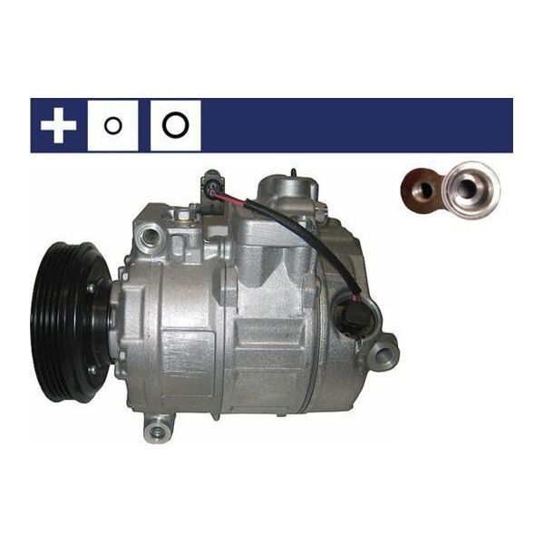 Mahle Acp 102 000S - Oe 8E0 260 805 Ah Compressore Aria Condizionata Per A4 (8E)-image