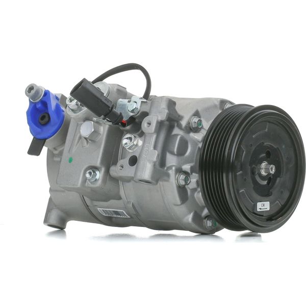 Valeo 813150 - Compressore Aria Condizionata Oe 4E0260805J Per A4 (8E), A4 (8H), A4 (8K), A6 (4F), A8 (4E), Q5 (8R), A5 (8T), Exeo (3R)-image