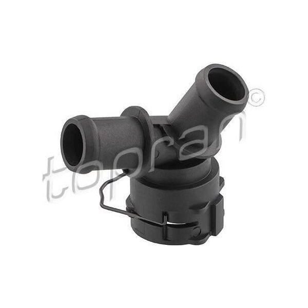 Topran 118 496 Flangia Refrigerante Oe 5Q0122291AB Compatibile Con A1 Gb, A3 8V, Q3, Alhambra, Ateca, Leon, Tarraco, Kodiaq, Octavia, Superb, Arteon, Beetle, Golf Vii, Passat 3BG, Polo Ae, Scirocco, Sharan, T-ROC, Tiguan-image