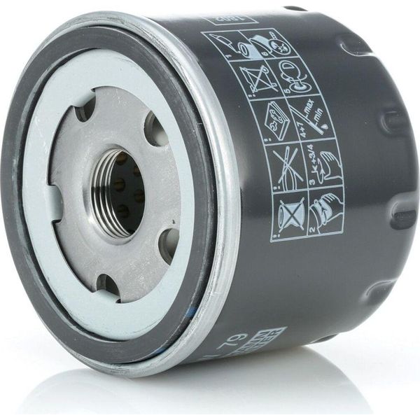 Filtro Olio MANN-FILTER W 79 Oe 46337528 Compatibile Con Trafic, Scenic, Modus, Megane, Master, Logan, Latitude, Laguna, Kangoo, Fluence, Espace, Clio, Vivaro, Movano, Qashqai, Primera, Primastar, NV200, Note, Micra, Juke, Interstar, Cube, Renegade, Compass, Tipo, 500X, Sandero, Lodgy, Duster, Twingo, Forfour, Fortwo-image