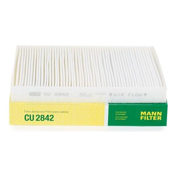 MANN-FILTER Cu 2842 - Oe 7H0 819 631 Filtro Aria Abitacolo Per Q7 (4L), Amarok, T5, T6, Touareg (7L)-image